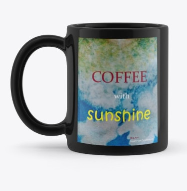 Unique Hand-Painted Print Coffee Mugs & Tumblers 
