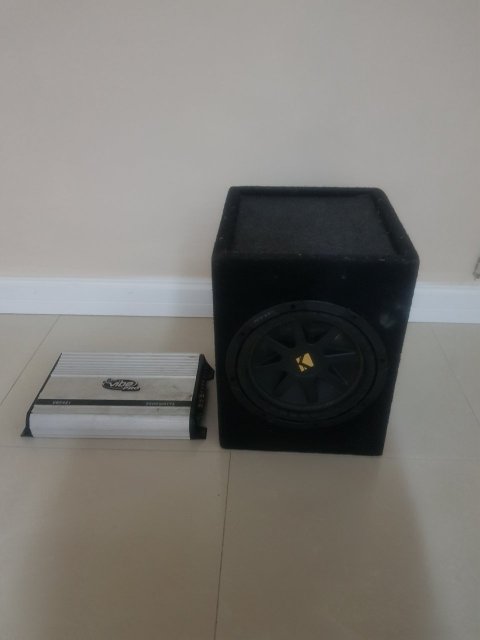 Amplifier 2200watts And Subwoofer 400W