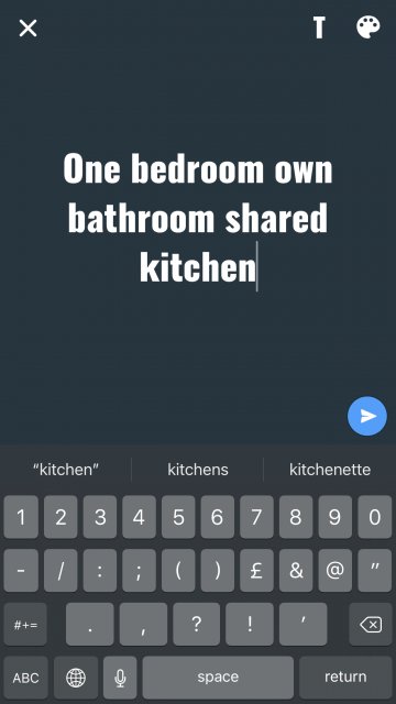 1 Bedroom Own Bathroom Shared Kitchen