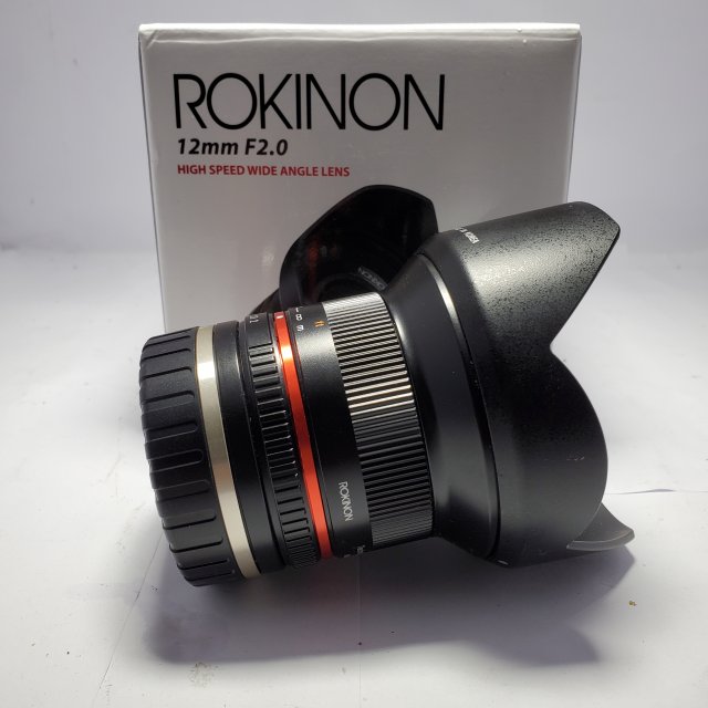 Brand Bew Rokinon 12mm F2.0