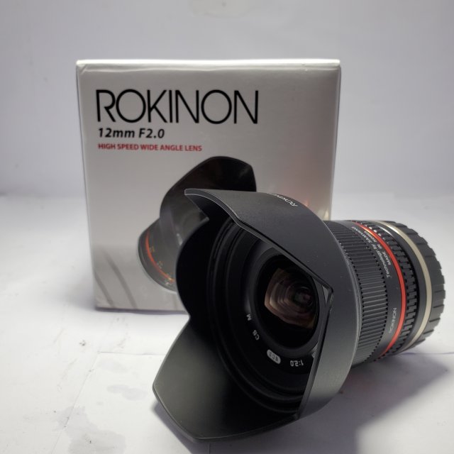 Brand Bew Rokinon 12mm F2.0