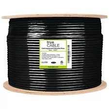 CAT6 Cable Black Jacket 1 Roll