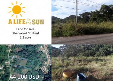2.2 Acres Fertile Land In Peace And  Tranquility  Land Duanvale