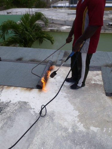 Roofing Membrane Installation 