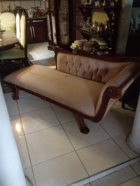 Mahogany Chaise Lounge