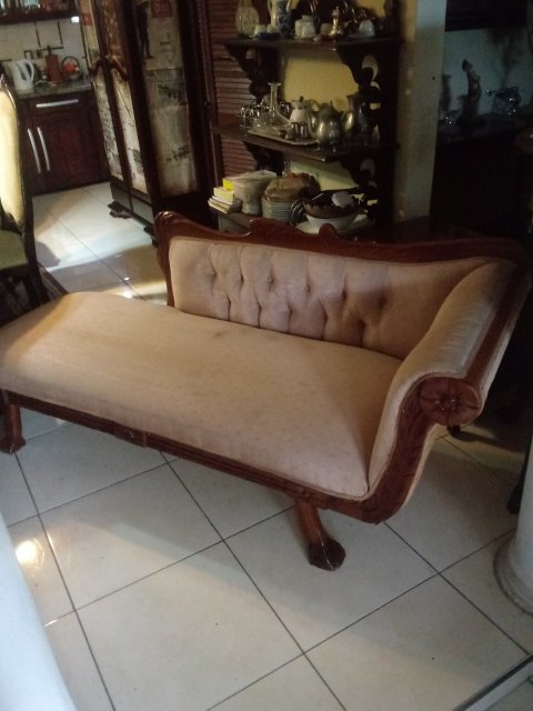 Mahogany Chaise Lounge