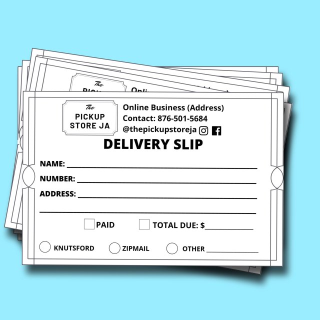 Delivery Stickers