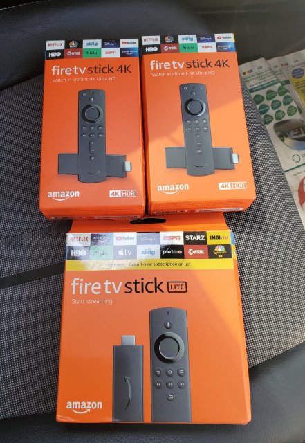Brand New Fire Stick 4k And Lite