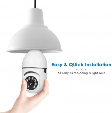 Panoramic Wifi Bulb Camera Now (ONLY 2 AVAILABLE)