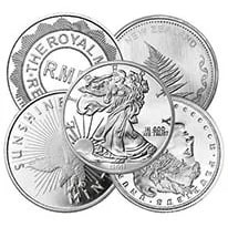 Buy Premium Silver Coin Rounds, Jewellery, Bars An