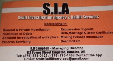 Investigator, Bailiff Services, Serving Documents