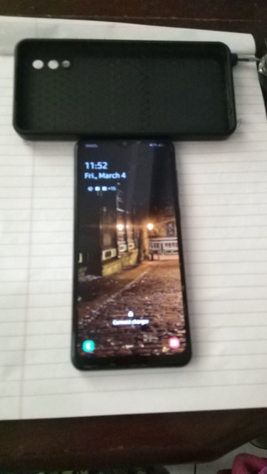 Samsung Galaxy Ao2 With Case