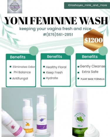 Yoni Feminine Foam Wash