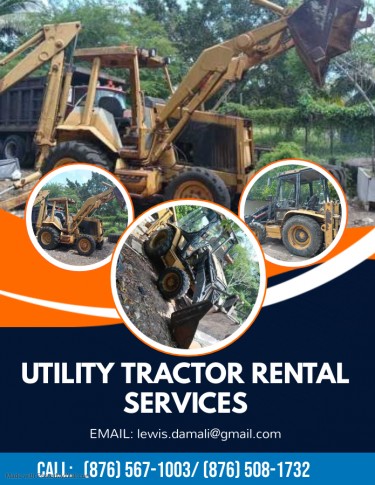 Utilily Tractor Rental Services