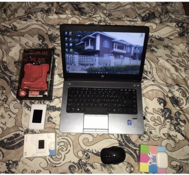 Nice Hp Laptop With Modem Mouse And Ear Buds 