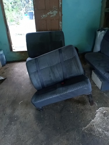 Three Rows Of Original Hiace Seats