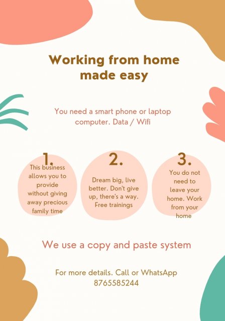 WORK FROM HOME MADE EASY