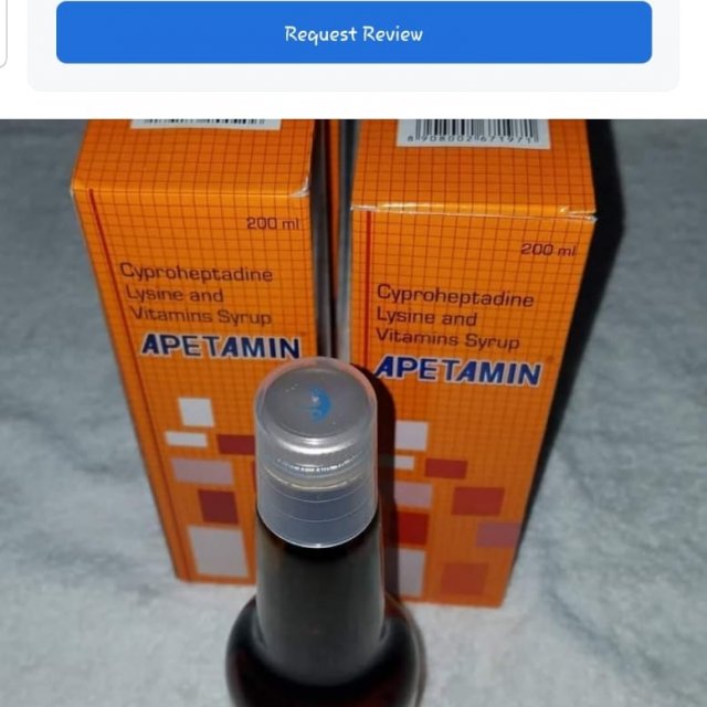 Apetamin Syrups Now Available
