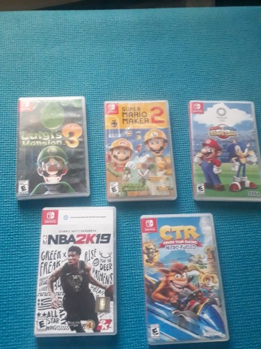 Switch Games - See Details For List Of Games.