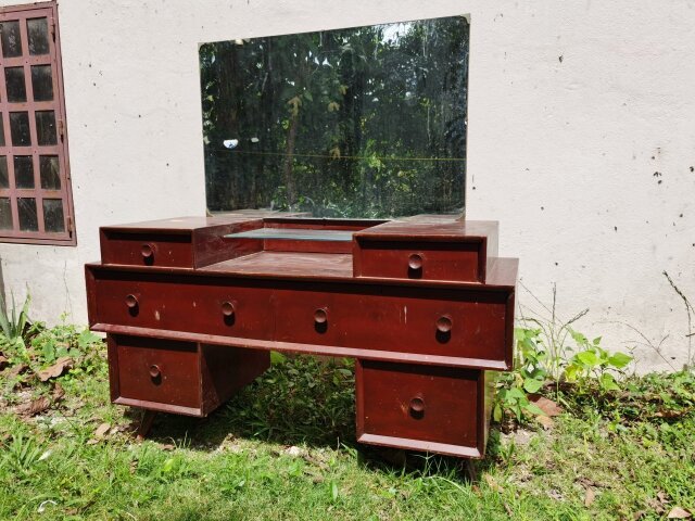 1960s ART DECO STYLE DRESSING TABLE