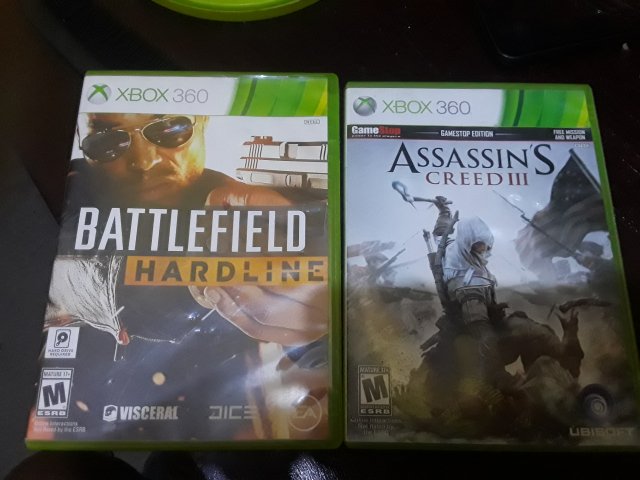 Battlefield And Assassin's Creed Xbox 360