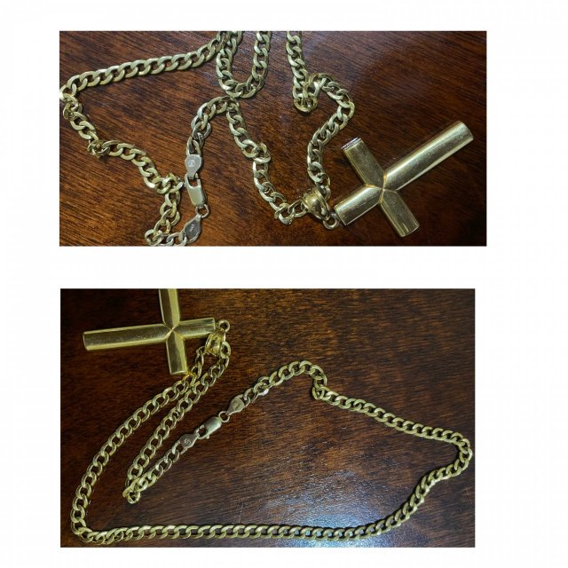 For Sale Necklace With Cross Pendant