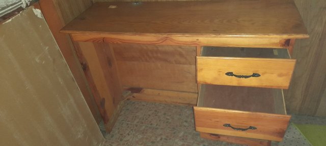 Clean Two Drawer Office Desk For Sale.