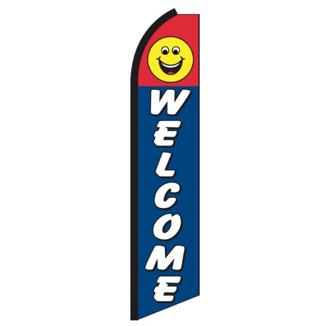 Feather Banners, Welcome Flag, Banners, Flags
