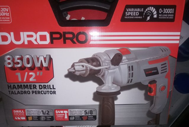 Hammer Drill 850W 1/2