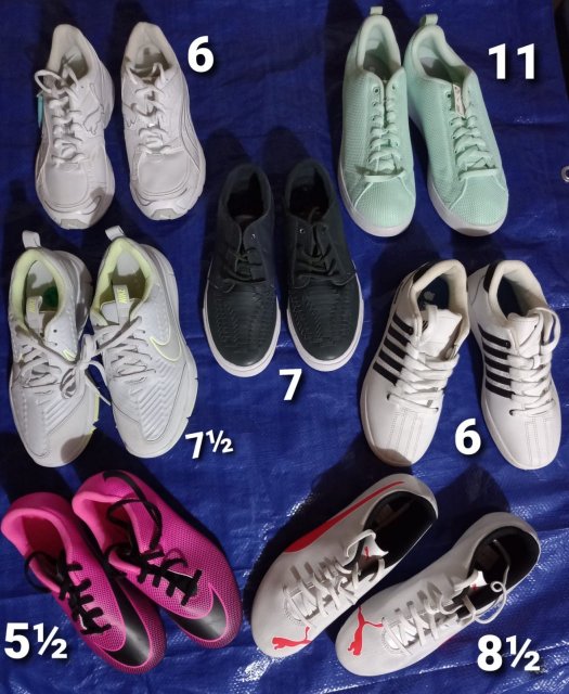 Sneakers, Flats And Heel