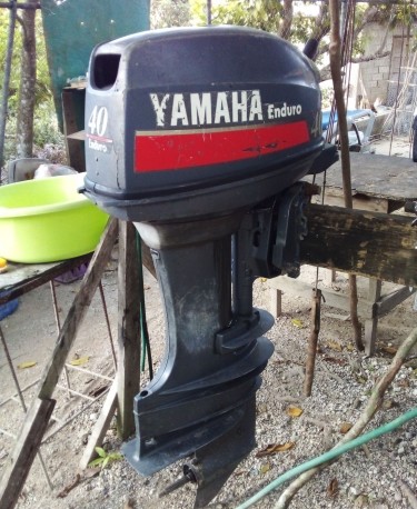 40hp Yamaha Boat Engine In Good Condition 