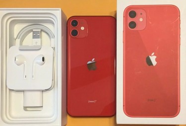 Apple Mobile IPhone 11 64GB RED(any Color)