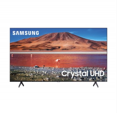 Samsung 55” 4K Crystal UHD TV.