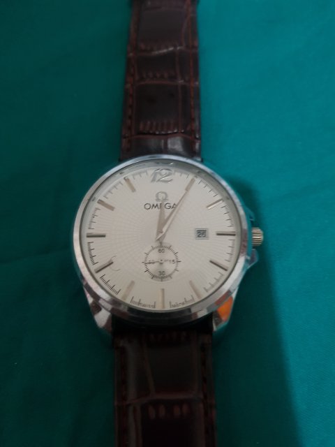 Omega Silver Wrist Watch