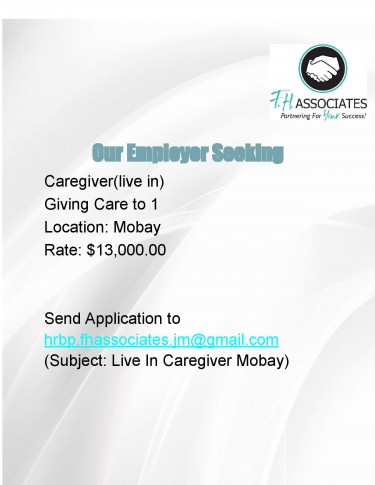 Caregiver- Live -In