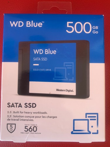 Brand New WD Blue 2.5 500GB SSD