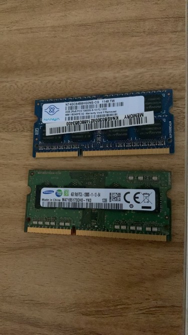 4GB DDR3 RAM (LAPTOP)