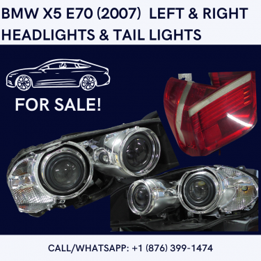  BMW X5 E70 (2007-2013) Headlights & Tail Lights 