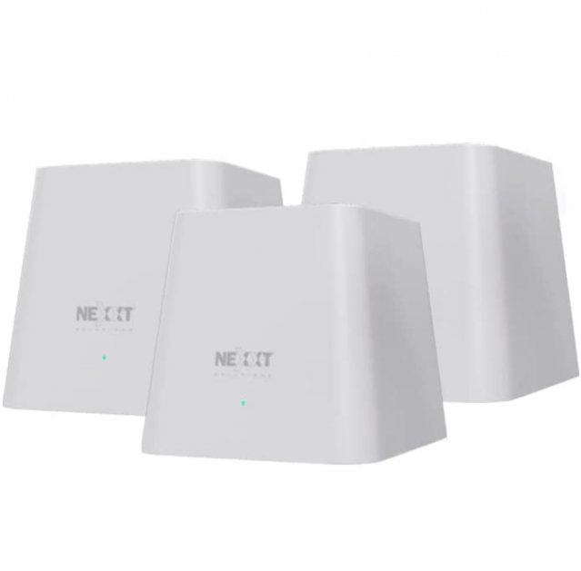 NEXXT Whole Home Mesh Wi-fi Router Booster 3pk