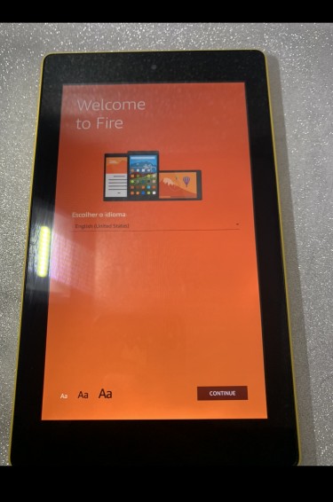 Amazon Kindle Fire Tablet 7” | Yellow 
