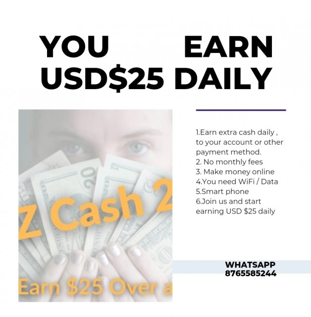 EARN USD$25 DAILY
