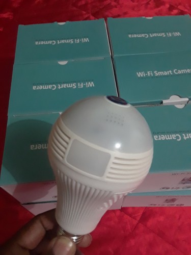 New Stock: Panoramic Wifi Bulb Camera Now On Sale