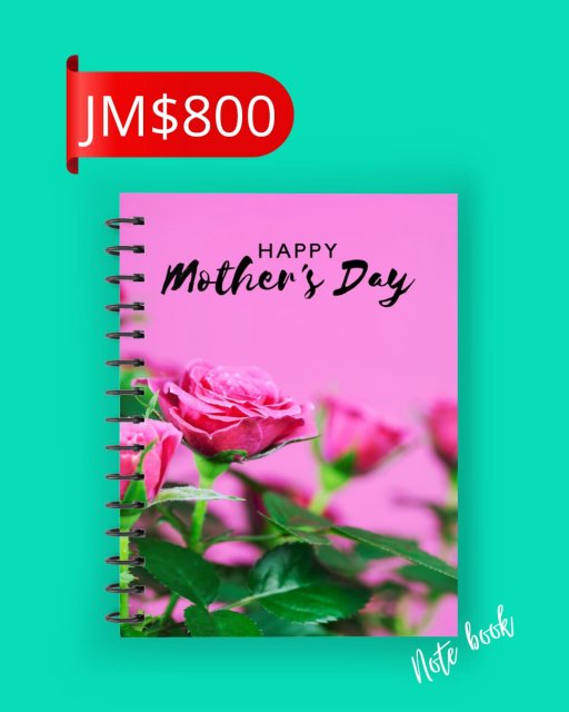 Mother's Day Note Book. The Perfect Gift.
