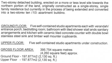 11 BEDROOM SELF CONTAINED APARTMENT BUILDING
