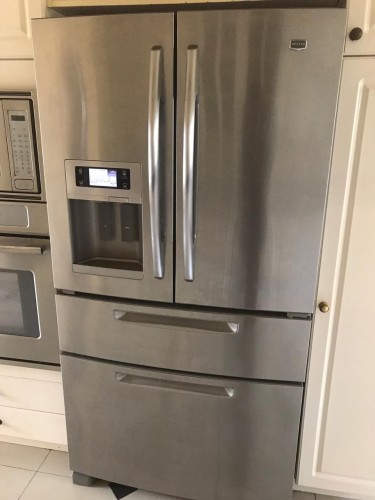 MayTag Stainless Steel French Door (NEGOTIABLE)