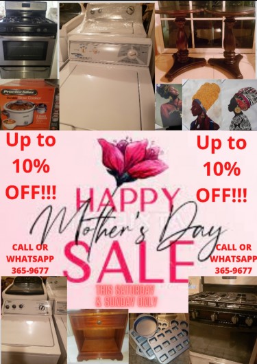 MOTHER'S DAY WEEKEND SALE!!!
