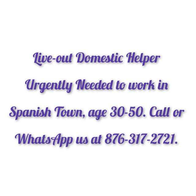 Jobs Available Whatapps 876-317-2721 For Info.