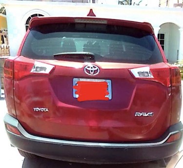 2013 Toyota Rav 4 Red 