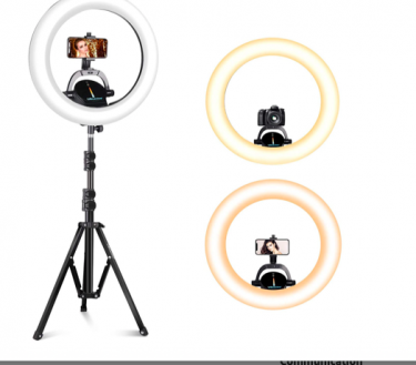 16 INCH RING LIGHT WITH TRIPOD AND REMORE