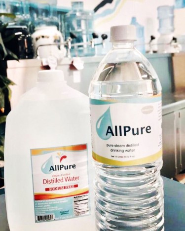 Distilled Water - 1 Gallon Bottle (AllPure)